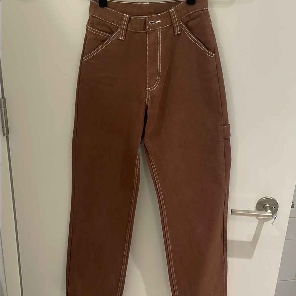 Brandy Melville Brown Jeans